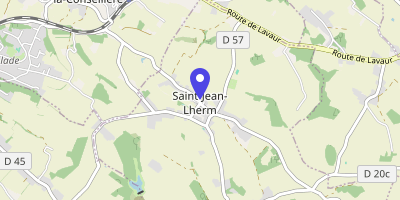 Carte OpenStreetMap — 8 le Village, Saint-Jean-Lherm