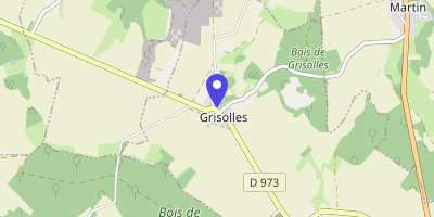 Carte OpenStreetMap — 10 rue du Pommelottier, Grisolles