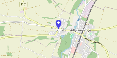 Carte OpenStreetMap — 1 rue du Général-Leclerc, Jumel