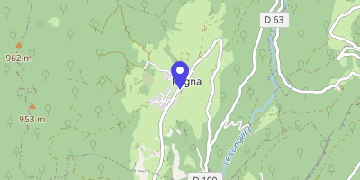 Carte OpenStreetMap — 4 route de Molinges, Rogna