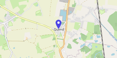 Carte OpenStreetMap — 1 rue de la Mairie, Quend