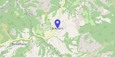 Carte OpenStreetMap — 4 rue de la Mairie, Bréziers