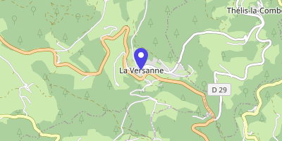 Carte OpenStreetMap — 79 route de Ruthiange, La Versanne