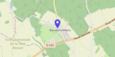 Carte OpenStreetMap — 26 rue des Nonnes, Baudonvilliers