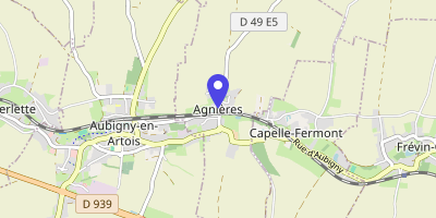 Carte OpenStreetMap — 3 rue Camblain, Agnières