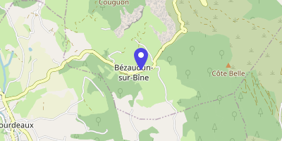 Carte OpenStreetMap — 1665 A route de Saillans, Bézaudun-sur-Bîne