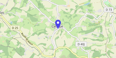 Carte OpenStreetMap — 2 chemin de la Pierre, Latrape
