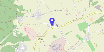 Carte OpenStreetMap — Route de la Licorne, Sassey