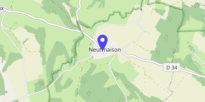 Carte OpenStreetMap — 5 rue du Château-d'Eau, Neufmaison