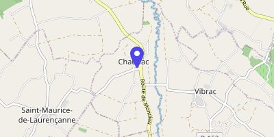 Carte OpenStreetMap — 4 route des Halles, Chaunac