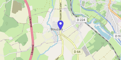 Carte OpenStreetMap — 15 route de Saint-Amand, Bouzais