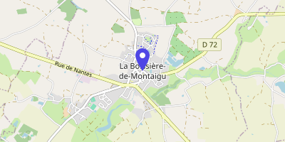 Carte OpenStreetMap — 3 rue de Cholet, La Boissière-de-Montaigu