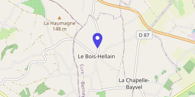 Carte OpenStreetMap — 205 rue de la Mairie, Le Bois-Hellain