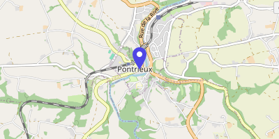 Carte OpenStreetMap — Place de la Liberté, Pontrieux