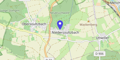 Carte OpenStreetMap — 18 rue Principale, Niedersoultzbach