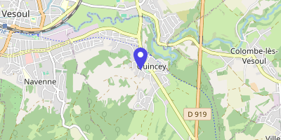 Carte OpenStreetMap — Place de la Fontaine, Quincey