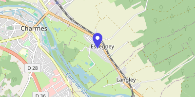 Carte OpenStreetMap — 20 rue des Clercs, Essegney