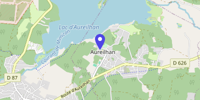 Carte OpenStreetMap — 40 chemin du Tennis, Aureilhan
