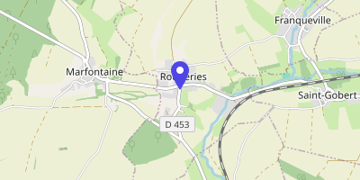 Carte OpenStreetMap — 5 rue de la Libération, Rougeries