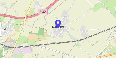 Carte OpenStreetMap — Rue de la Mairie, Raffetot