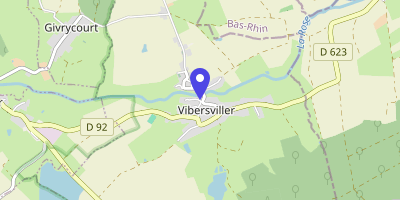 Carte OpenStreetMap — 4 rue du Moulin, Vibersviller