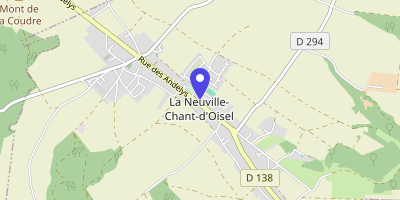 Carte OpenStreetMap — 2167 rue des Andelys, La Neuville-Chant-d'Oisel