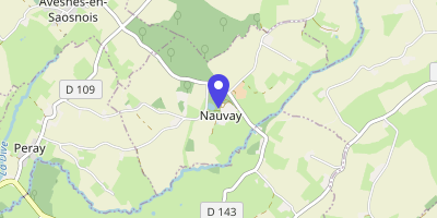 Carte OpenStreetMap — Le Bourg, Nauvay