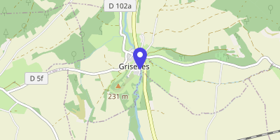 Carte OpenStreetMap — 16 rue de la Laignes, Griselles