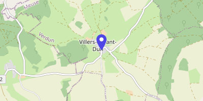 Carte OpenStreetMap — 4 rue Haute, Villers-devant-Dun