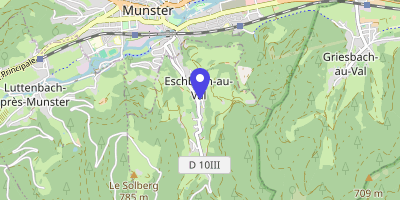 Carte OpenStreetMap — 39 place de la Mairie, Eschbach-au-Val