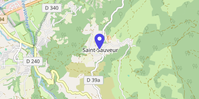 Carte OpenStreetMap — 101 rue du Chef-Lieu, Saint-Sauveur