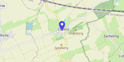 Carte OpenStreetMap — 2 rue des Marronniers, Conthil