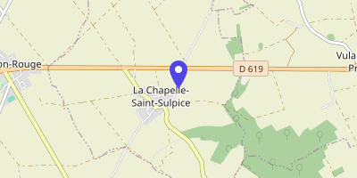 Carte OpenStreetMap — 16 rue Creuse, La Chapelle-Saint-Sulpice