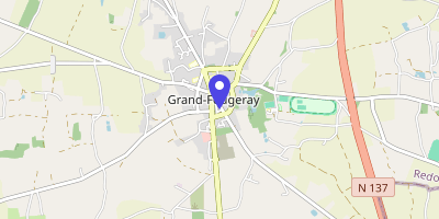 Carte OpenStreetMap — 1 place François-Dollier, Grand-Fougeray