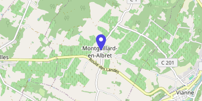 Carte OpenStreetMap — 4 place Vianne-de-Gontaud, Montgaillard-en-Albret