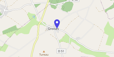 Carte OpenStreetMap — 7 route de Sancergues, Groises
