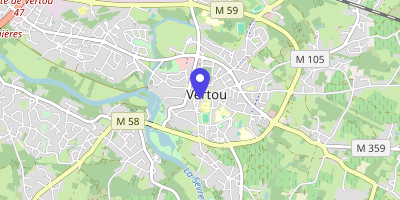 Carte OpenStreetMap — 2 place Saint-Martin, Vertou