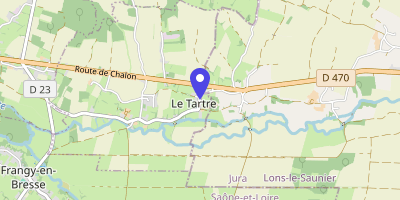 Carte OpenStreetMap — Le Bourg, Le Tartre