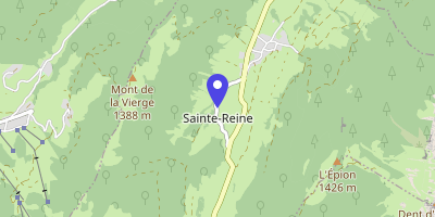 Carte OpenStreetMap — 561 route de Sainte-Reine, Sainte-Reine