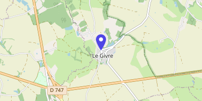 Carte OpenStreetMap — 9 rue du Centre, Le Givre