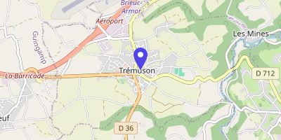 Carte OpenStreetMap — Place Pierre-Michel, Trémuson