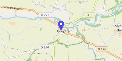 Carte OpenStreetMap — 89 rue Chevallerie, Couptrain