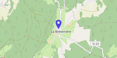 Carte OpenStreetMap — 2 rue de la Corvée, La Bretenière