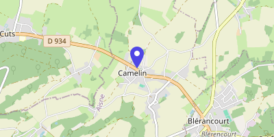 Carte OpenStreetMap — 21 route de Noyon, Camelin