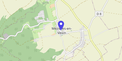 Carte OpenStreetMap — 1 rue des Huit-Acres, Mézières-en-Vexin