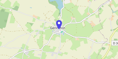 Carte OpenStreetMap — 3 rue des Lilas, Genneton