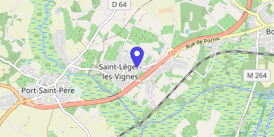 Carte OpenStreetMap — 16 rue de Nantes, Saint-Léger-les-Vignes