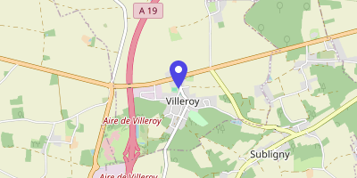 Carte OpenStreetMap — 2 rue de la Bigaserie, Villeroy