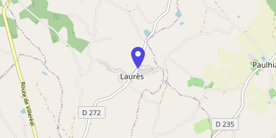 Carte OpenStreetMap — 200 route de Monpazier, Laussou