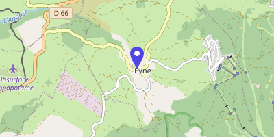 Carte OpenStreetMap — 3 avenue de Cerdagne, Eyne